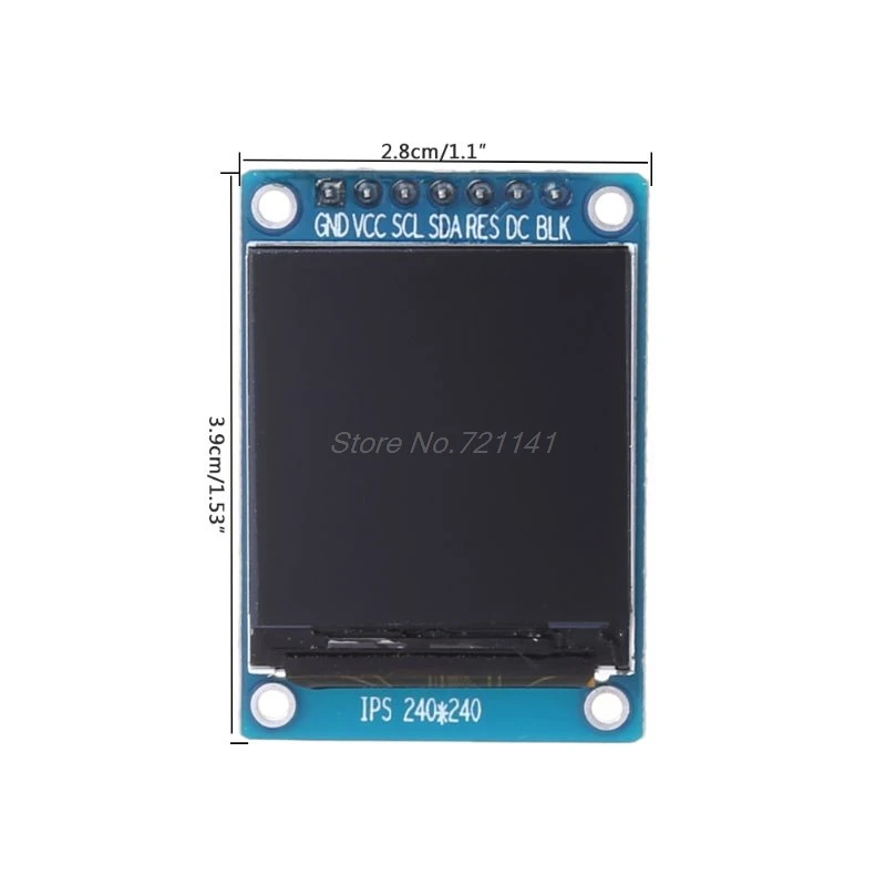 1 3 дюймовый IPS OLED дисплей модуль 240*240 RGB TFT для DIY ЖК платы ST7789 7Pin 4 проводной