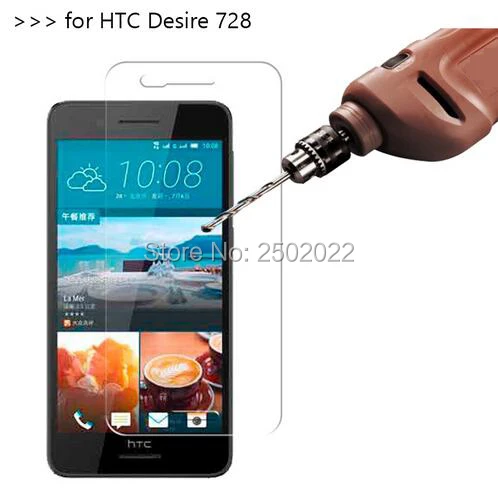 

Tempered Glass For HTC Desire 728 Case Screen Protector on Desire 728G Dual Film Cover GLAS Fundas 9H 2.5D Guard Cover Shield