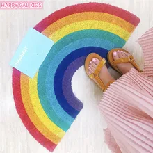 41x75 см Радужный лимонный коврик с узором абсорбирующий коврик коврики и ковры для дома гостиная дверной коврик