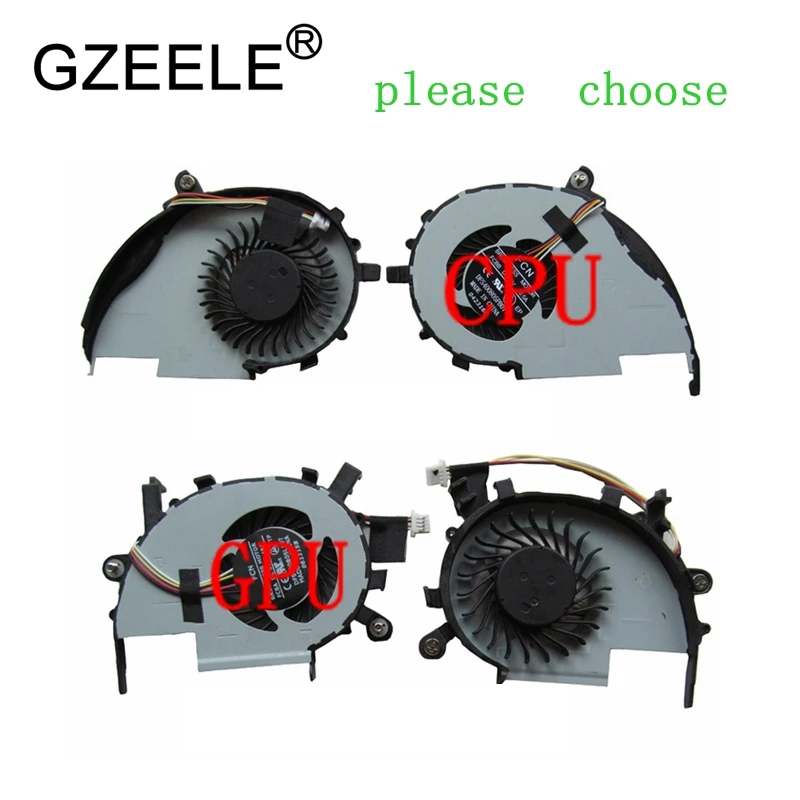 GZEELE جديد مروحة تبريد كمبيوتر محمول لشركة أيسر أسباير V5-472 V5-472P V5-572G 572 V5-573G V7-582PG دفتر الكمبيوتر المعالج مروحة