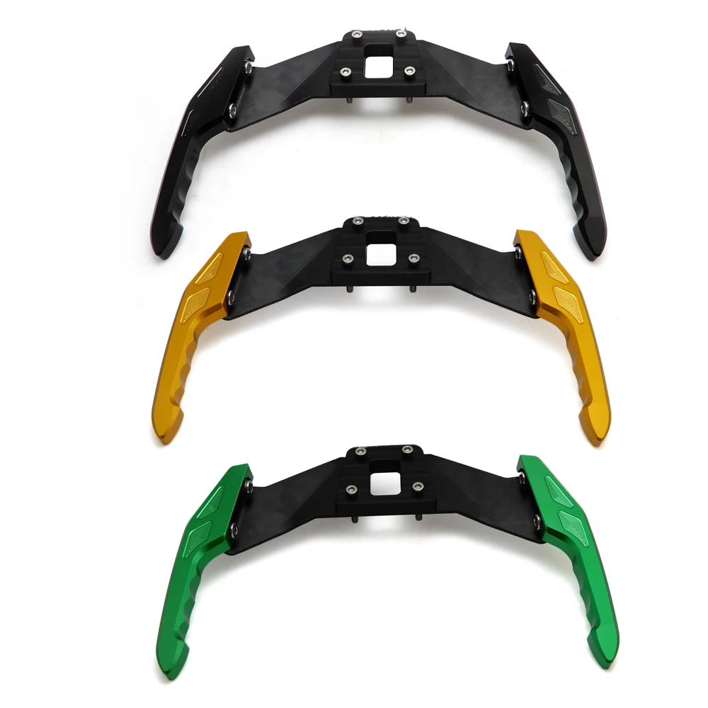 For Kawasaki Z125 pro Passenger Rear Racing Grab Bars Mounts Handlebar