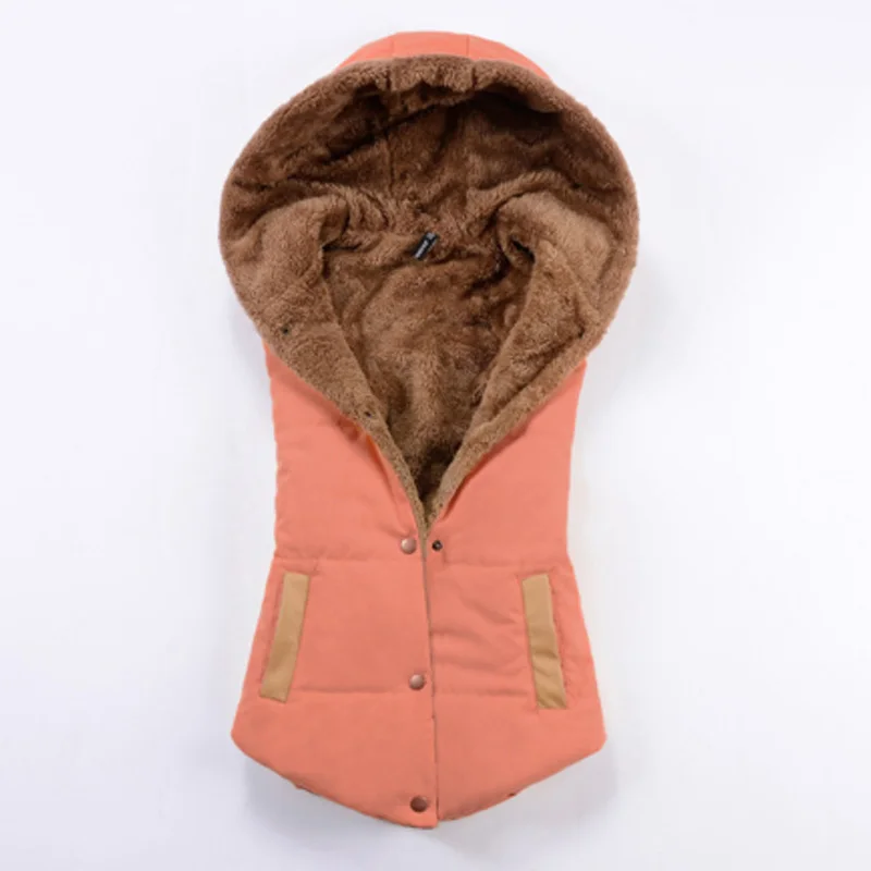 

2019 New Women Vest Coat Casual Outwear Autumn Spring Army Khaki Beige Solid Beautiful Design Veste Femme M-3XL Coat Vest Women