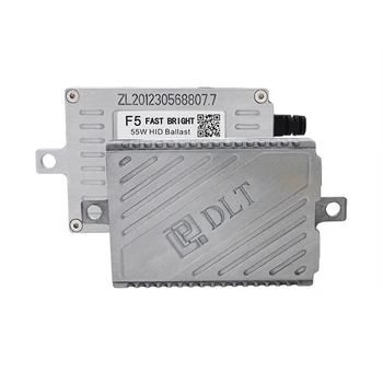 

AC 55W Xenon DLT F5 Fast Bright HID Ballast For 35W 55W Cnlight Yeaky Heartray HID Bulb Kit Quick Start Slim 12V 55W HID Reactor