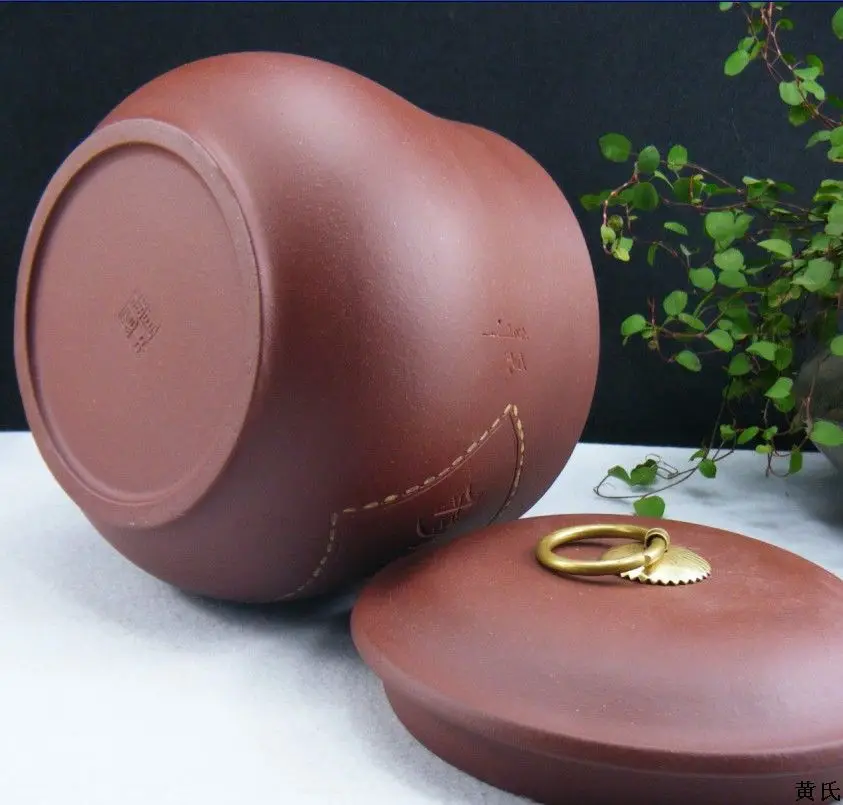 Yixing direct manufacturers selling purple tea tank filled with 1.5 pounds full mixed batch