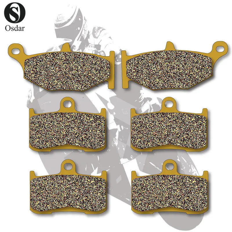 Motorcycle Brake Pads Front+Rear For SUZUKI GSX 1300 B B King 08 13