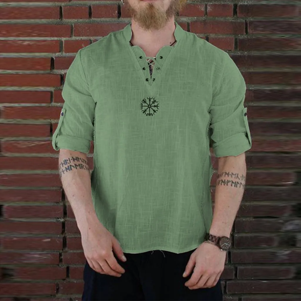 Летняя мужская рубашка, Camisa, стиль, длинный рукав, свободная рубашка, индивидуальная, хлопок-лен, чистый, блузка, топ, уличная одежда, Camisa masculina