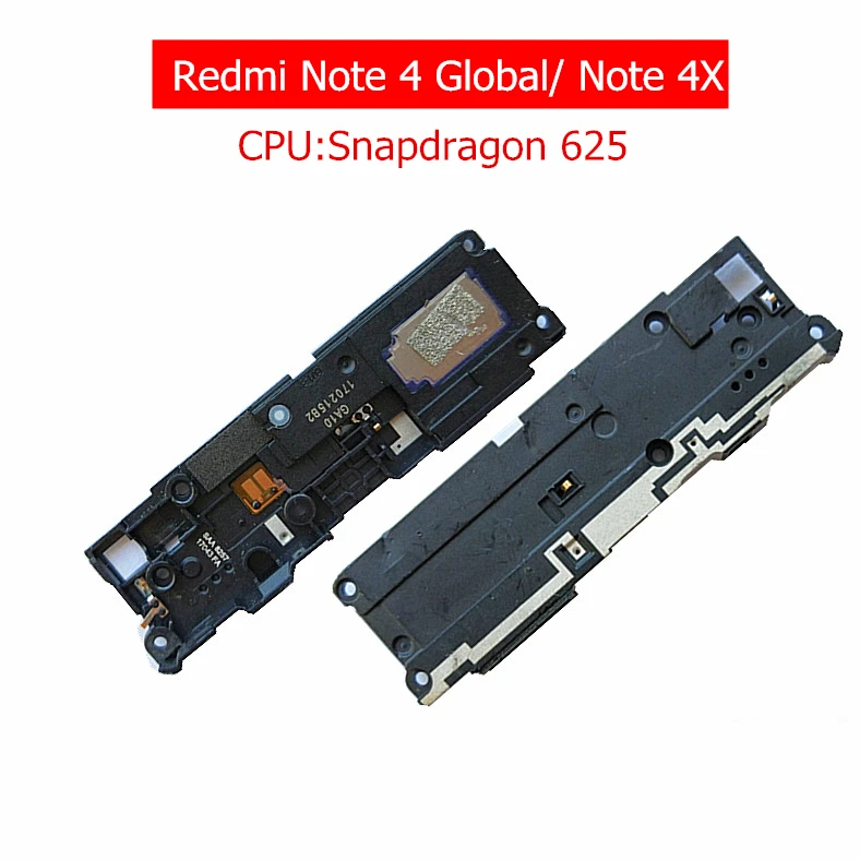 

for Xiaomi Redmi Note 4 Global/ Note 4X Loudspeaker Buzzer Ringer Call Speaker Bell Loud Speaker Receiver Board Complete Parts