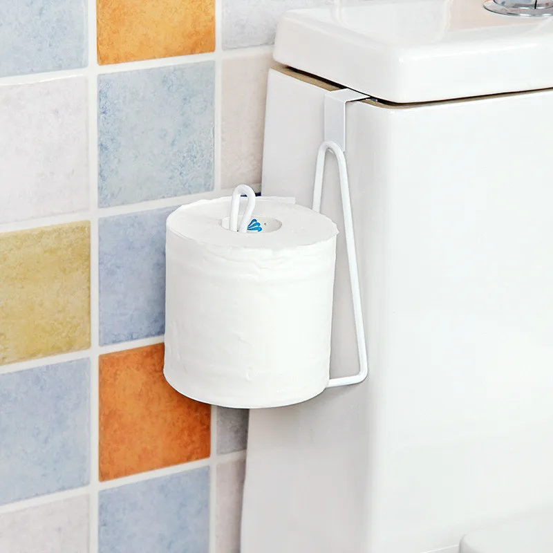 

Hanging Roll Toilet Bath Tissue Holder WC Rolhouder Rack Rolls Paper Holder Tissue Door Bathroom Kitchen Toilet Paper Holders