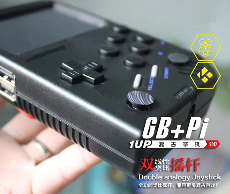 Double joystick arcade handheld game Raspberry Pi retro gameboy game console Super HD IPS Production cycle available 12~22 days