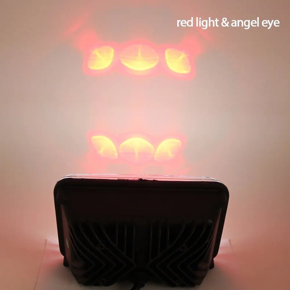 4x6 45 Вт прожекторная фара demon devil eye красный eyes4x4 внедорожник H4 H13 светодиодная
