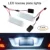 2 pz/set Numero di LED Auto Luci Della Targa di immatricolazione Della Lampada Della Lampadina per Vauxhall Opel Corsa C D Astra H J Vectra car Styling