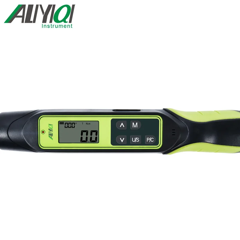 Цифровой угловой динамометрический ключ ALIYIQI 30N ~ 135N 3/8 с Usb подключением к