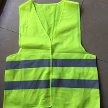 Высокая видимость проезжей части Рабочий жилет безопасность дорожного движения жилет светоотражающий жилет для велоспорта