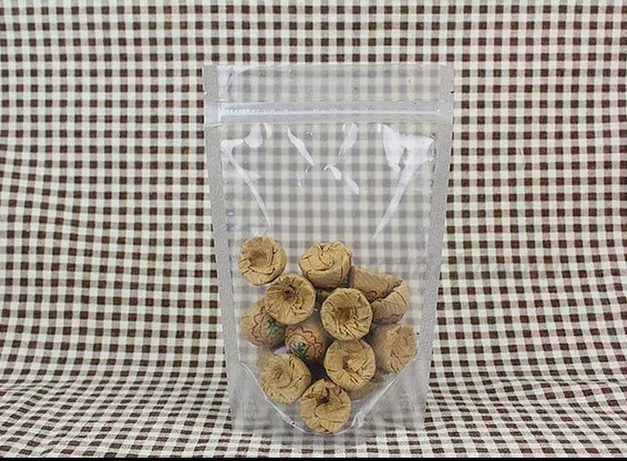 Оптовая продажа прозрачный пластиковый мешок Ziplock для молочного чая кофе mocktail