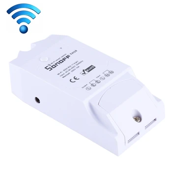

Haweel wi-fi power switch 10A Temperature and Humidity Remote Control WiFi Smart Switch Compatible with Alexa and Google Home