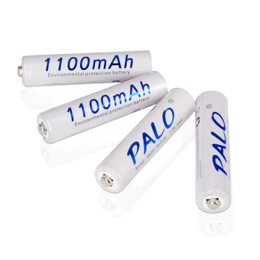 Palo 1100mAh 1,2 v AAA аккумуляторная батарея для Светодиодный светильник для размещения игрушек батарея и камера MP3 Mp4 микрофон