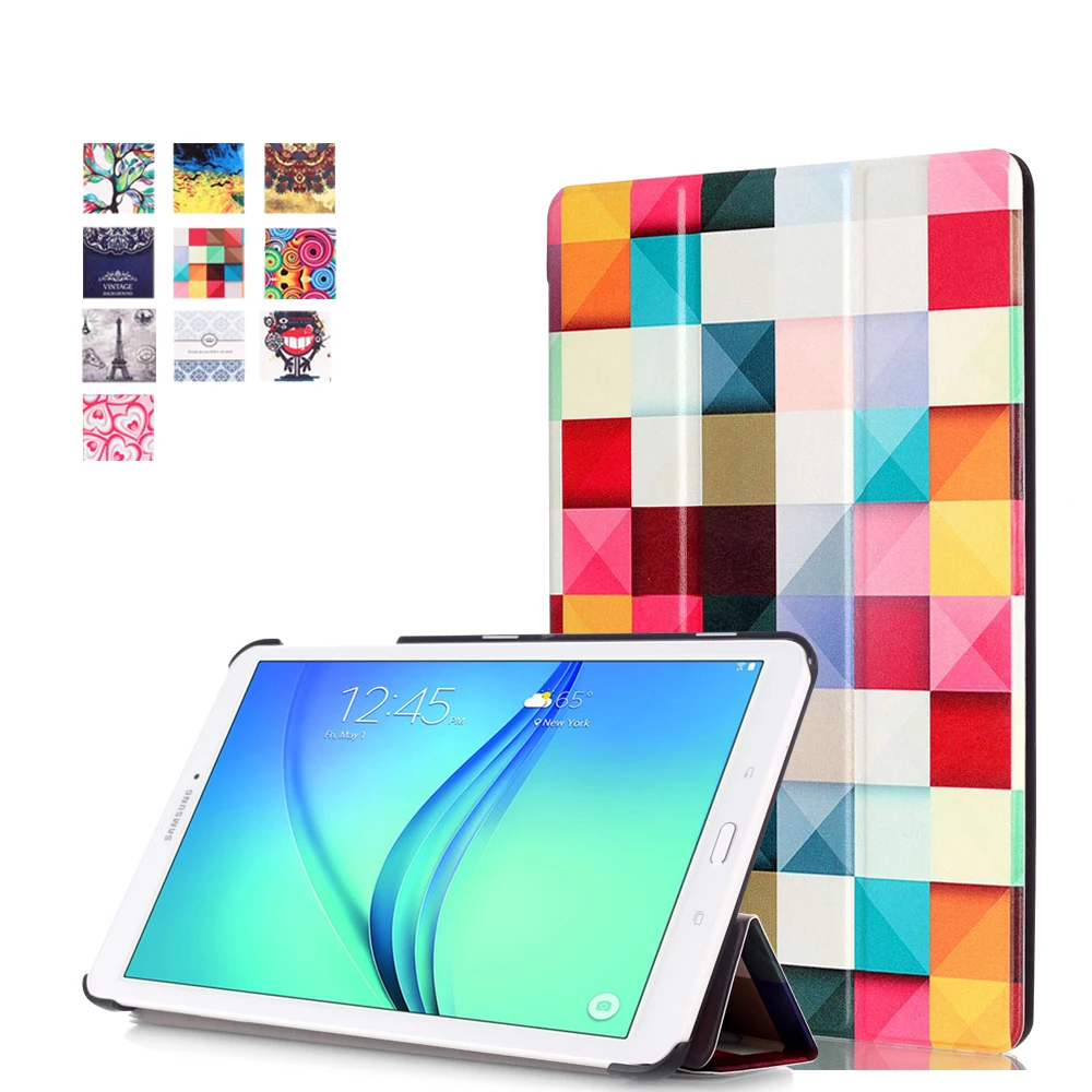 

Tablet Case for Samsung Galaxy Tab E 9.6 SM-T560 T561 T567V Flip Stand Cover PU Leather Cover for samsung galaxy tab e 9.6 case