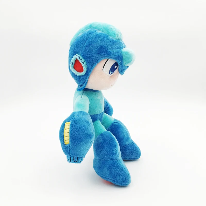

2018 Megaman Game Rockman Plush Toy Doll Blue Color Anime Stuffed Doll CAPCOM Electronic Games Toys 26cm Free Shipping