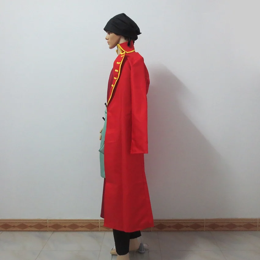 Один кусок театральное издание Z красный Roronoa Зоро косплей костюм