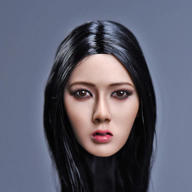 Фигурки головных уборов YMTOYS 1/6 Girl Xiu для 12 ''TBleague PH JIAODOLL бесшовные