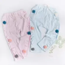 4 шт./партия, весна, штаны для маленьких девочек детская одежда розовые синие брюки штаны для мальчиков от 3 до 24 месяцев, sylvia 558999161965