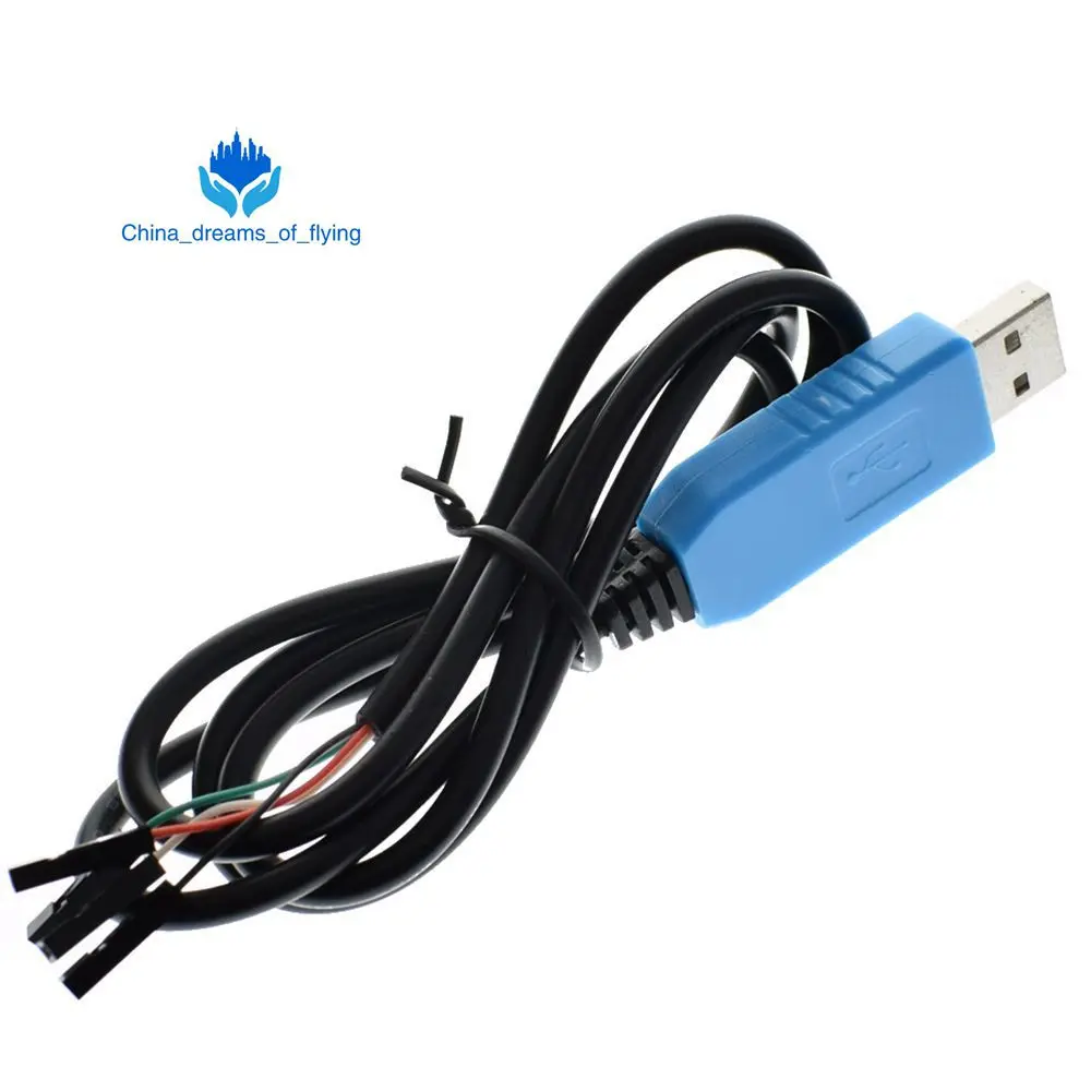 

PL2303 TA USB TTL RS232 Convert Serial Cable PL2303TA Compatible with Win XP/VISTA/7/8/8.1 blue
