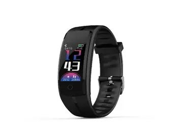 

QS100 0.96'' Color-Screen Smart Wristband IP67 Waterproof Smart Bracelet Heart Rate Monitor Fitness Wristband For IOS Android