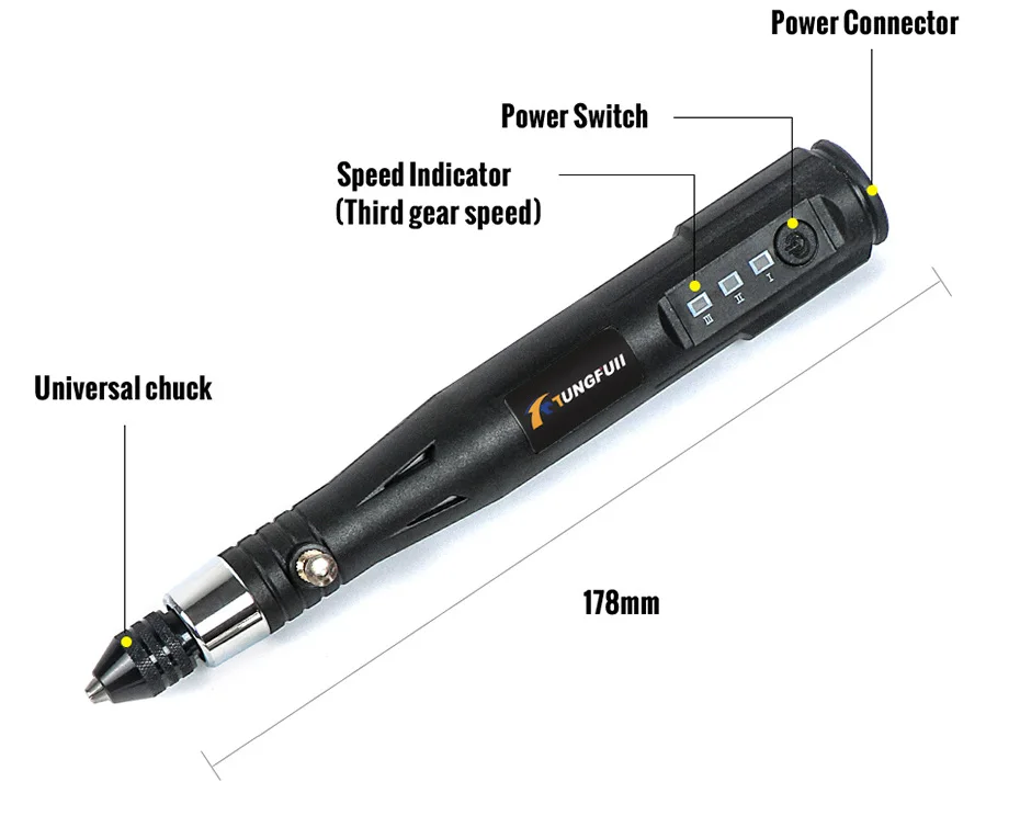 Электроинструменты, электрическая мини-дрель с 0,3-3,2 мм, набор шлифовальных аксессуаров, многофункциональная мини-гравировальная ручка для Dremel, инструменты