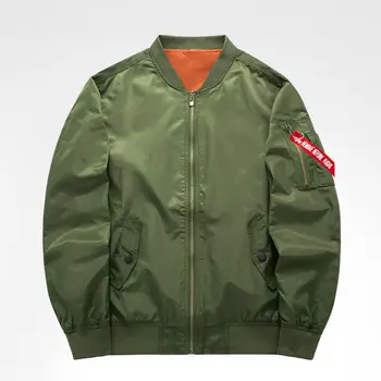

MA-1 Thin Flight Jacket Spring/Autumn High Quality Tactical Air Force Bomber Jacket Military Cool Airborne Flight Army Coat