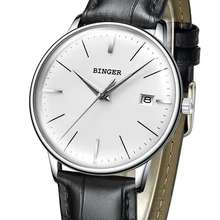 2017 BINGER Mechanical Watch Men Brand Luxury Men’s Automatic Watches Sapphire Wrist Watch Male Waterproof Reloj Hombre B5078M-2