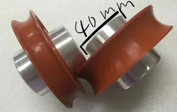 

1 pcs china post free shipping parts rubber wheel for Martini Kolbus machine 40.523