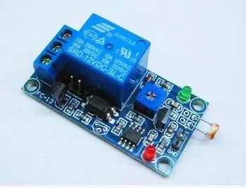 

Free Shipping!! 12V / light detector stable version light control switch /relay contact photoresistor module sensor