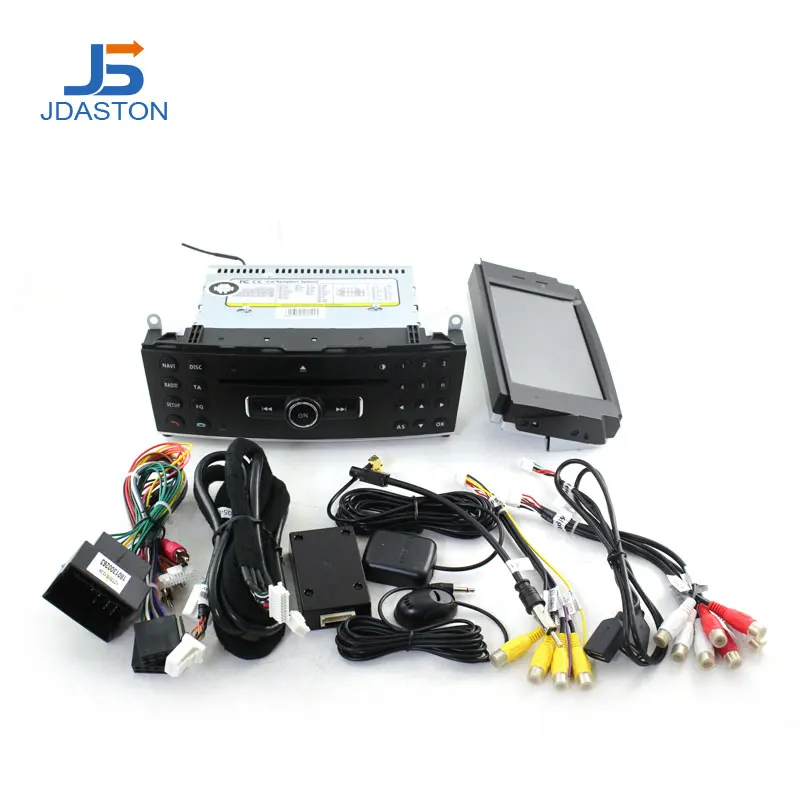 JDASTON Android 9,0 автомобильный dvd-плеер для Mercedes Benz C200 C180 W204 2007-2010 Мультимедиа gps стерео 1Din радио 4G+ 64G Восьмиядерный