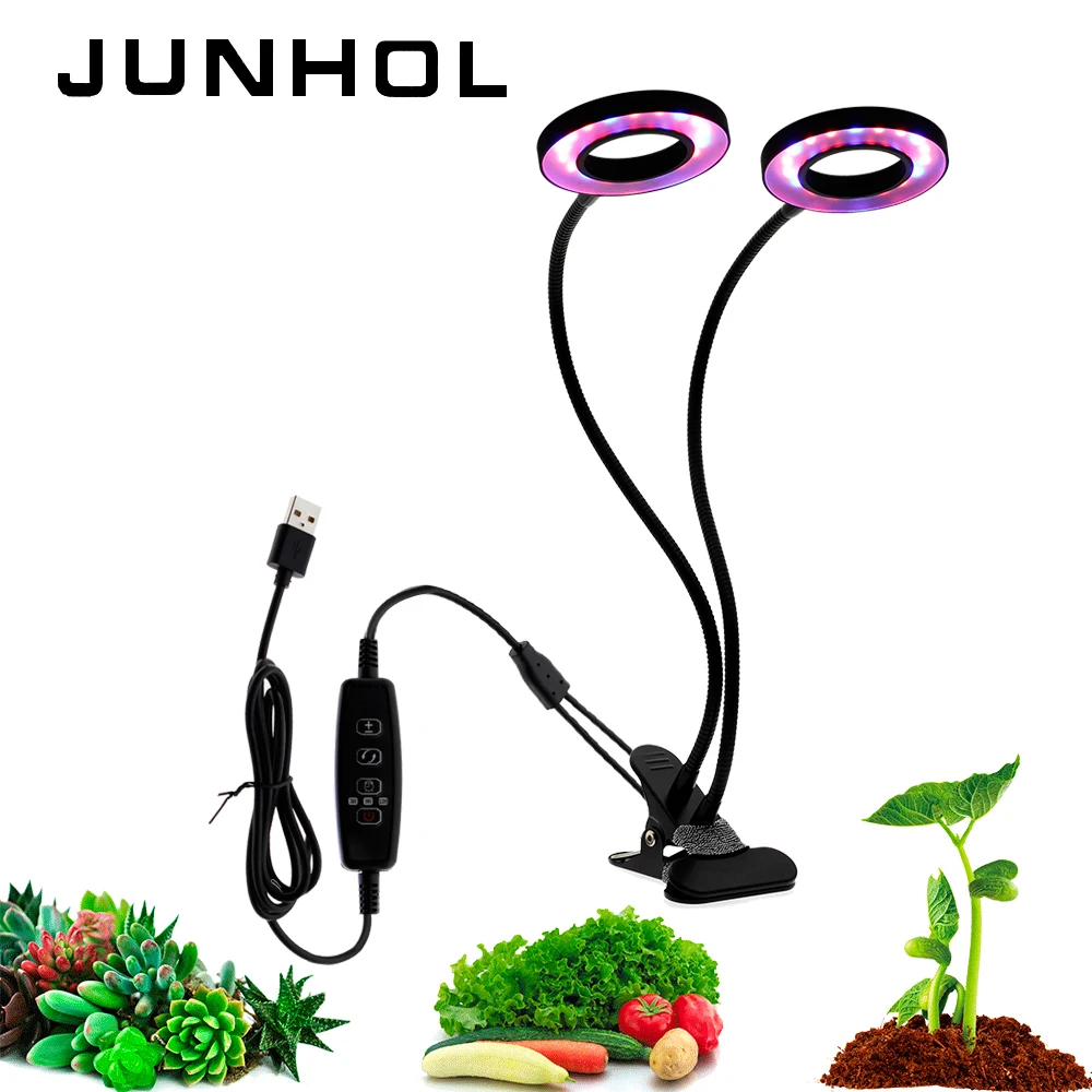 5V USB LED Growing Lamps Power Supply Desktop Indoor Plants Growing