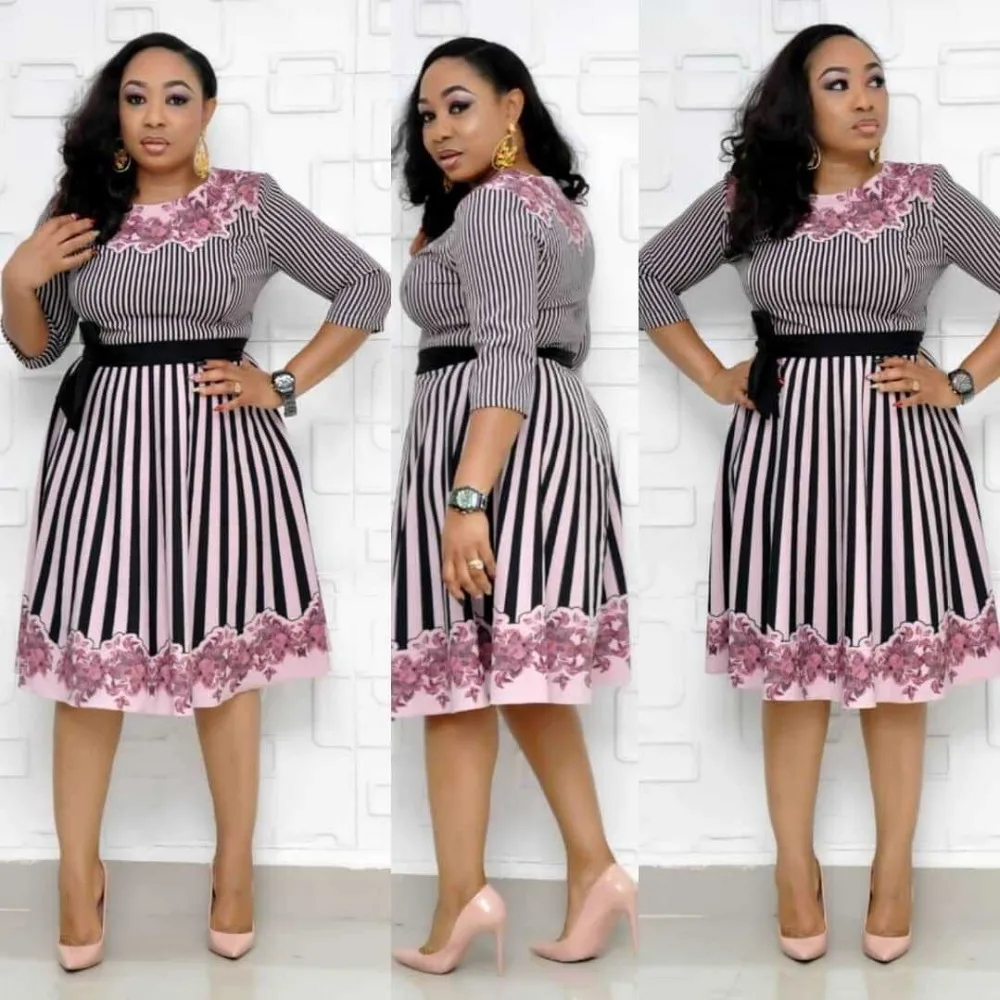 

Free Shipping 2019 African Dashiki dresses New Fashion Space layer fabri Bazin Elastic Party Famous sexy Design dresses For Lady