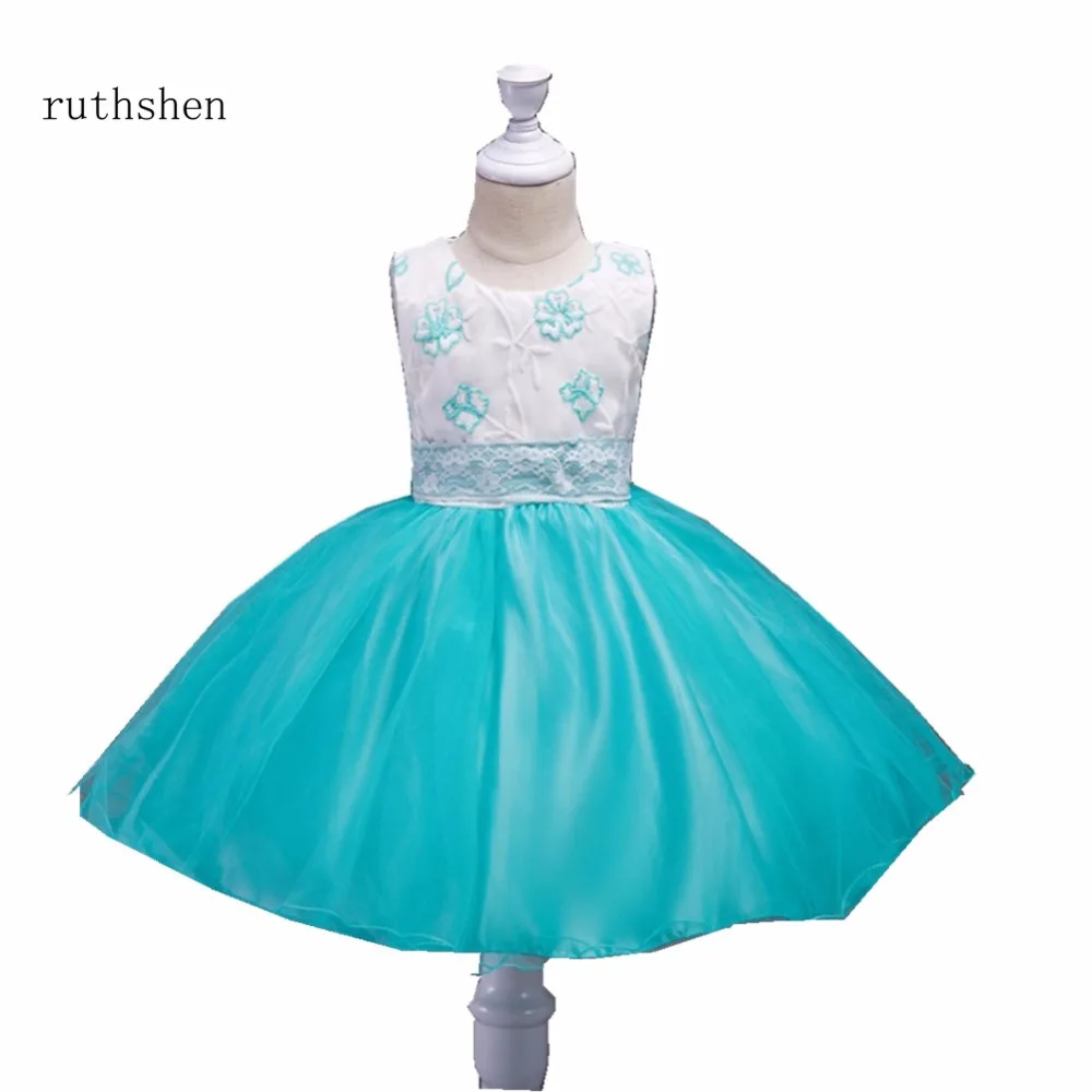 ruthshen Charming Baby Color Red/Blue/Rose Long Formal Wedding Party