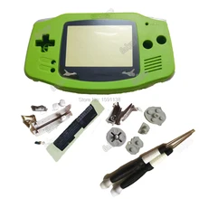 Фирменная Новинка игры Корпус Apple зеленый цвет для мальчика чехол для nintendogba gameboyadvance портативных игровых консолей ж/логотип Limited объектива