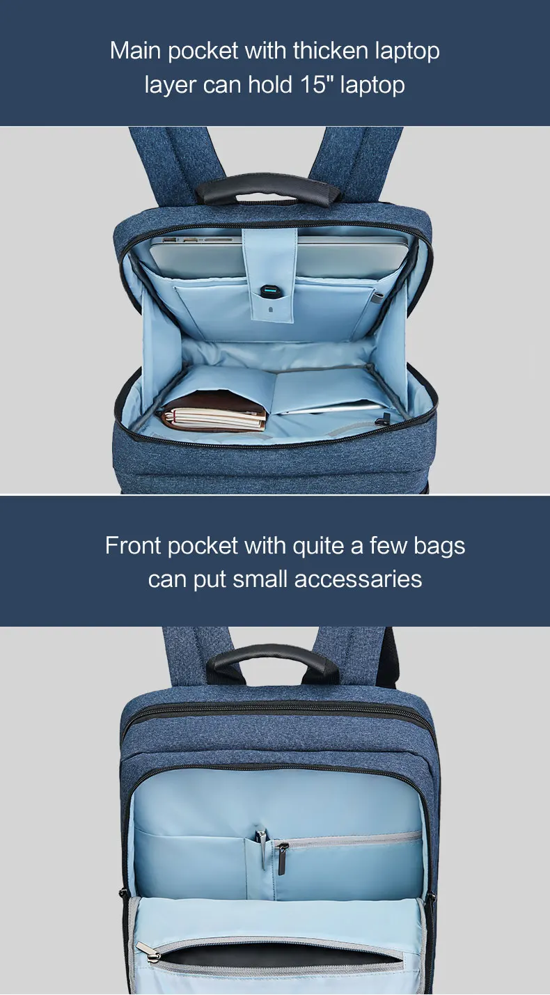 Xiaomi 90FUN Classic Waterproof 15.6inch laptop backpack men backpacks for teenage girls travel backpack bag women male xiomi H0 (15)