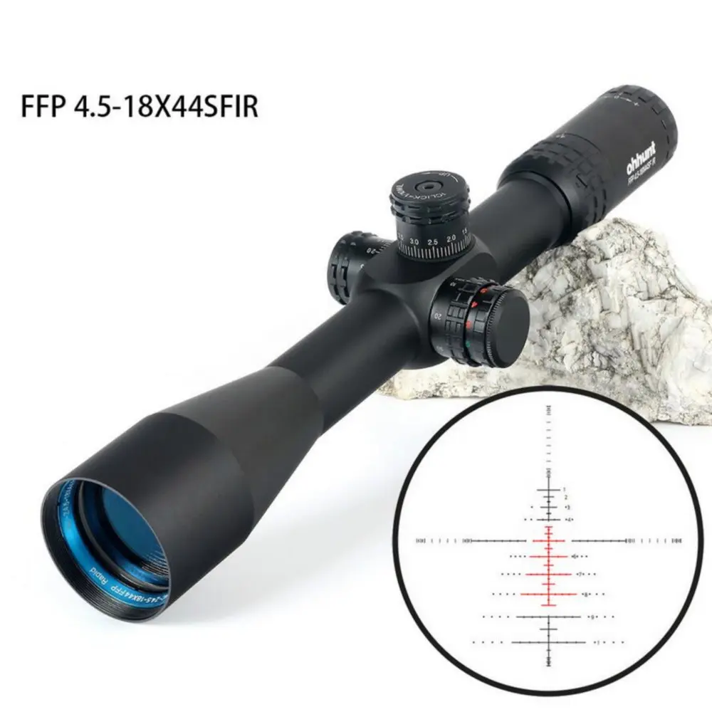 FFP 4 5 18X44 SFIR первый фокусный самолет охотничий оптический прицел боковой