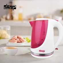 DSP Plastic Electric Kettles Safety Auto-Off Function Household Water Heating Kettle 220V 1850-2150W 1.7L