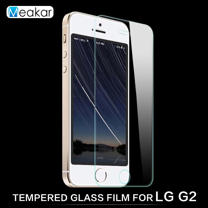 

0.26mm 2.5D 9H Screen Protector sFor LG G2 Tempered Glass Film Screen Protector For LG G2 D802 D801 F320 Phone