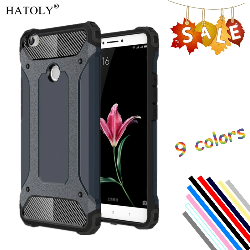 

For Xiaomi Mi Max Phone Case Silicone Cover For Xiaomi Mi Max Case Shockproof Slim Hard Tough Rubber Dual Layer Armor Fundas