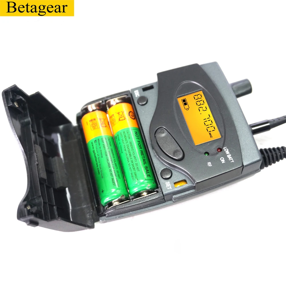 Betagear bk2000 mono in ear monitor wireless