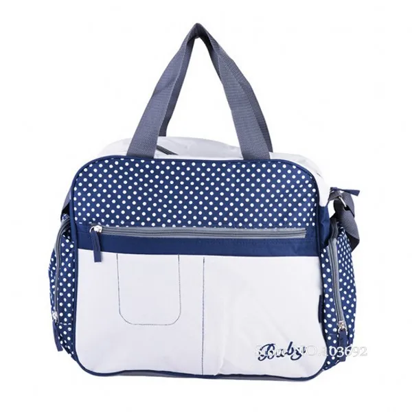 Изолированная большая емкость детские пеленки детские сумки Bolsas Maternidade детские сумки для подгузников для мам и дочек, для детских пеленок сумки для мамы Материнство сумка-мессенджер - Цвет: Blue