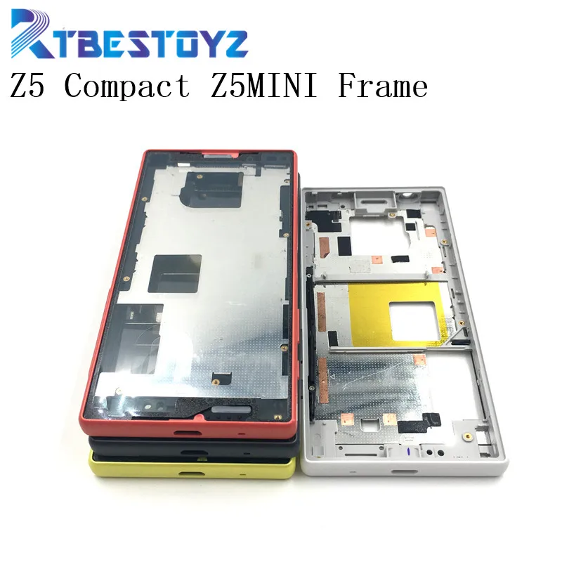 RTBESTOYZ 5 2 &quotдля Sony Xperia Z5 Compact средняя рамка Передняя пластина корпуса E5803 E5823 для Z5MINI