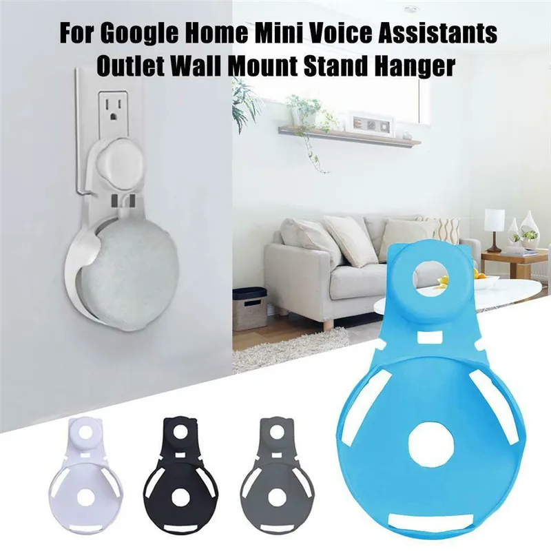 Настенный держатель из АБС пластика вешалка подставка для Google Home мини голосовые