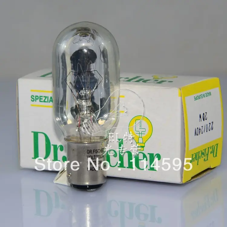 

Dr fischer ikon 220V 20W BA15D Half silver Guerra 4637/SP free shipping