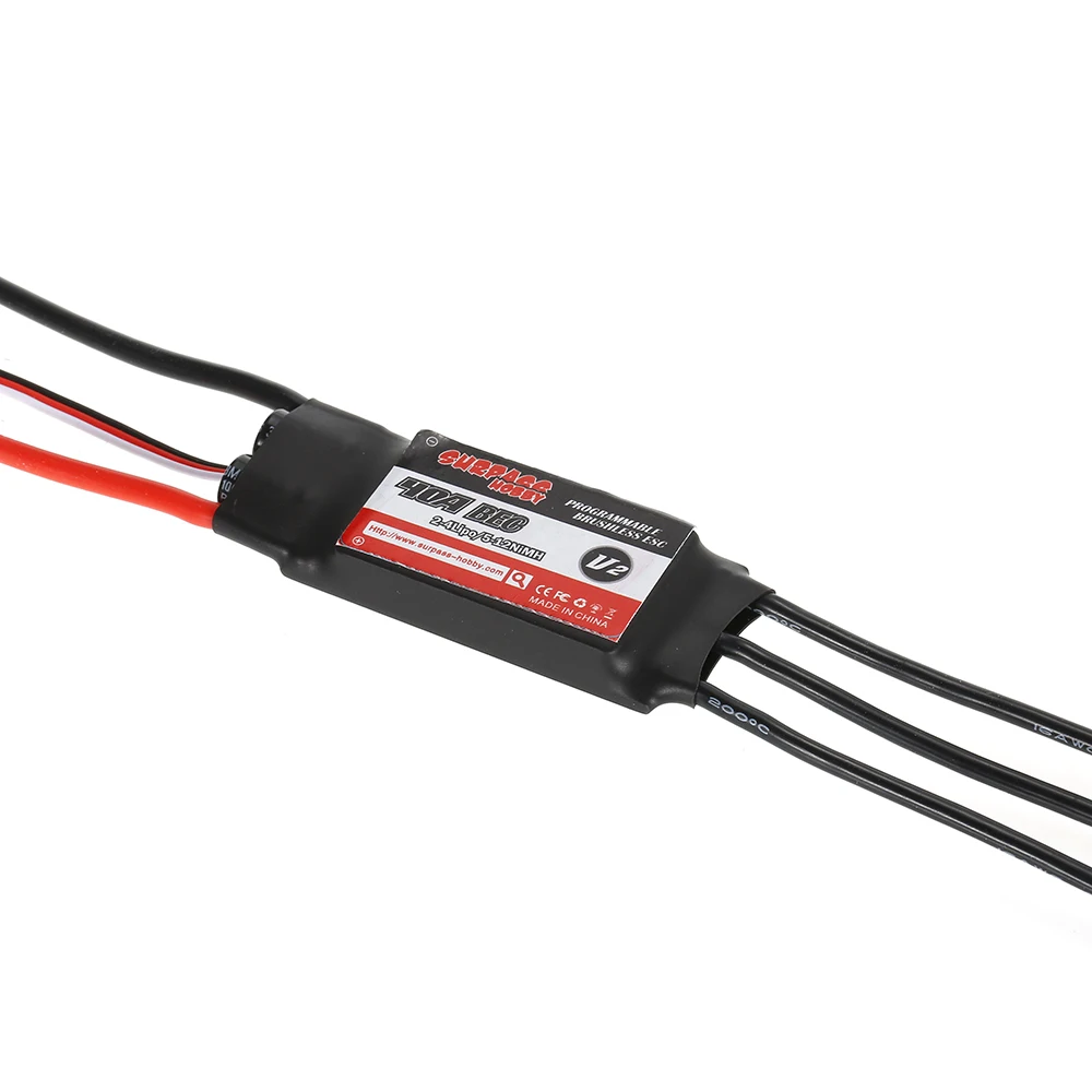 Высококачественный 2814 1300KV 14 полюсный бесщеточный двигатель 40A ESC 2 4S комплект для
