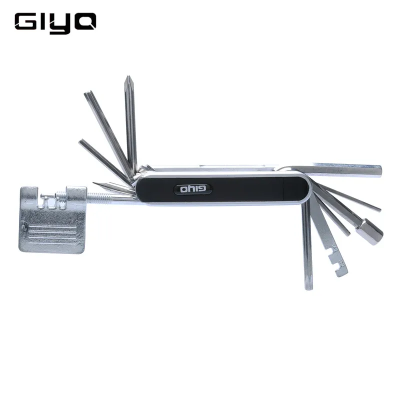 GIYO 13 in 1 Multi-function Bicycle Bike Repair Tools Cycling Tools Portable Cycling Ferramentas Para Bike Repair Tool Kits Set - Image 5