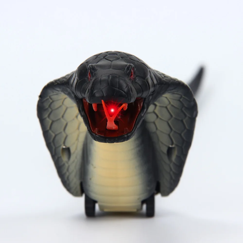 Nouveauté télécommande serpent Naja Cobra Animal astuce terrifiant méfait jouet RC Snaker Safari jardin accessoires blague cadeau